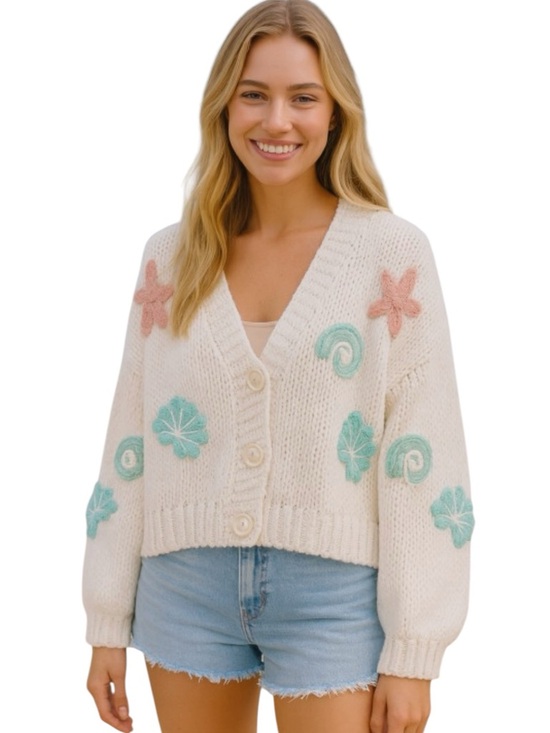 Dreamers By Debut Sweaters - 081:  DREAMERS DEBUT NEW SWEATER IVORY (H1)